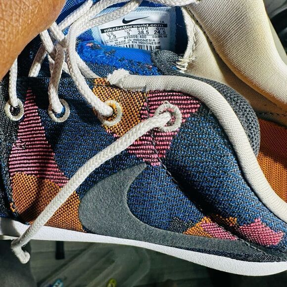Nike Roshe One JCRD Print Athletic Shoes Multicolor 845009-400 Women’s Sz 7.5 - Picture 9 of 9